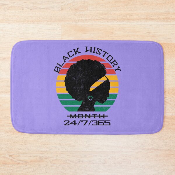 Item preview, Black History 24/7/365, Kente Retro Sunset Afro designed and sold by Art2Me.