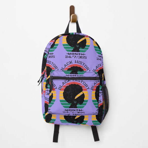 Item preview, Black History 24/7/365, Kente Retro Sunset Afro designed and sold by Art2Me.