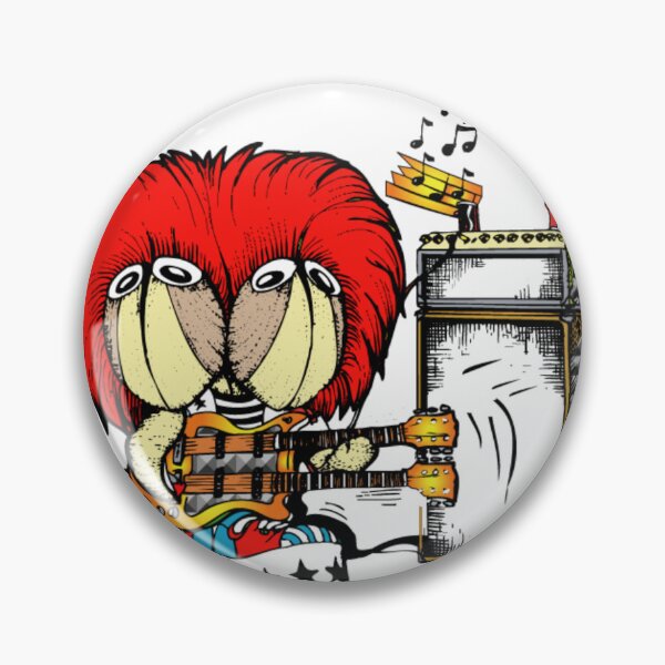Item preview, Rock and Roll Forever Clamkin Cartoon - Nestor Playing Electric Guitar- Music to hurt your ears. designed and sold by Bruce Ingrassia.