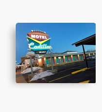 Motel Canvas Print