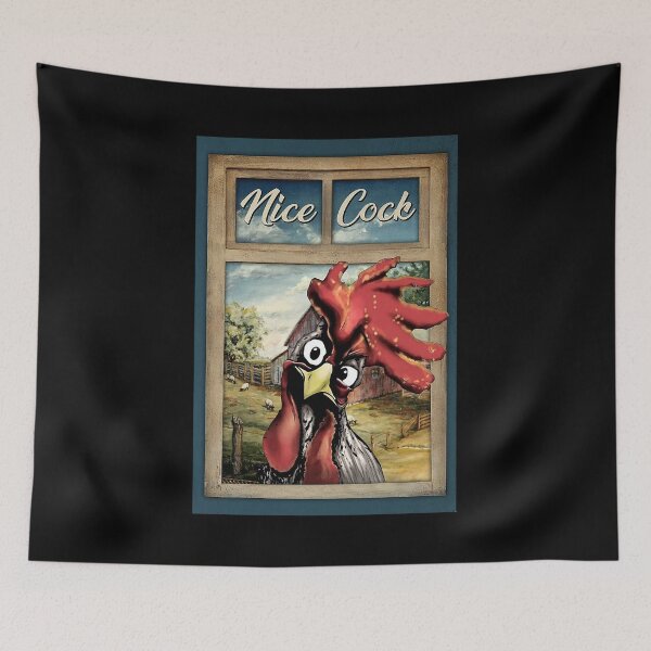 Item preview, Nice chicken Window art designed and sold by AleehaZenger.