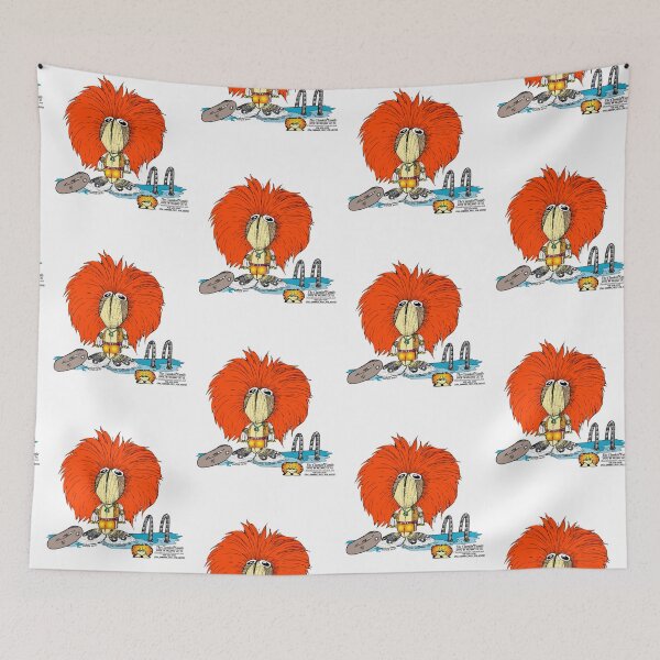 Item preview, Adorable Swimmer Clamkin ....Original 1970s Artwork Design Clamshell Cartoon  designed and sold by Bruce Ingrassia.