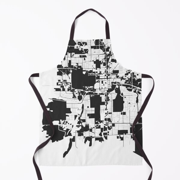 Item preview, Tallahassee city Black white Map Art Florida USA designed and sold by EpicMaps.