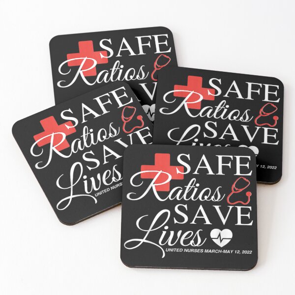 Item preview, Safe Ratios Save Lives United Nurses March May 12 2022 designed and sold by DusyaIlyinishna.