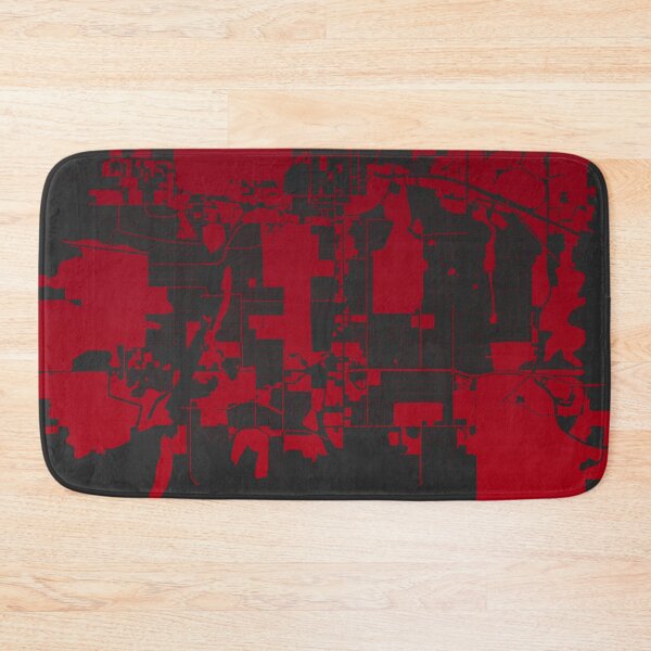 Item preview, Tallahassee red wine color Map Art Florida USA designed and sold by EpicMaps.