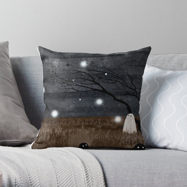 Walter and the willow wisps Throw Pillow