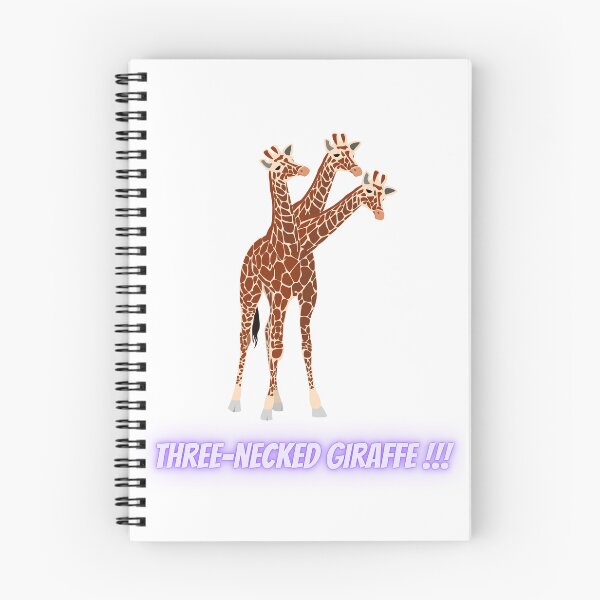 Item preview, Three-necked giraffe  designed and sold by CosmicStory.
