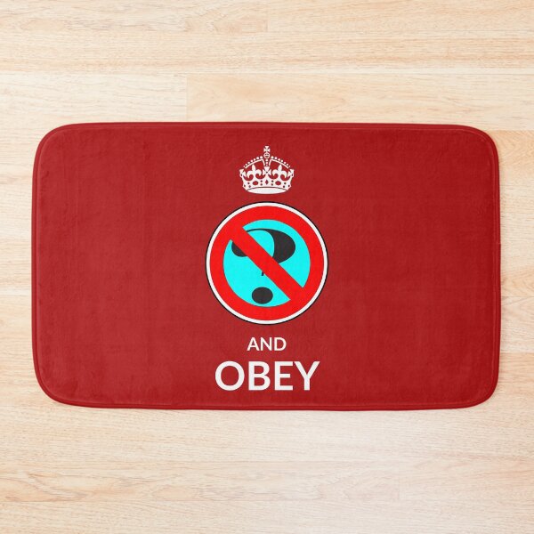 Item preview, Ask no questions and obey - keep calm - resist designed and sold by Apikoedesign.