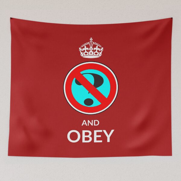 Item preview, Ask no questions and obey - keep calm - resist designed and sold by Apikoedesign.