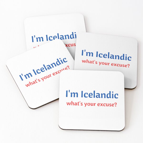 Item preview, I am Icelandic what is your excuse?  designed and sold by GaflariDesign.