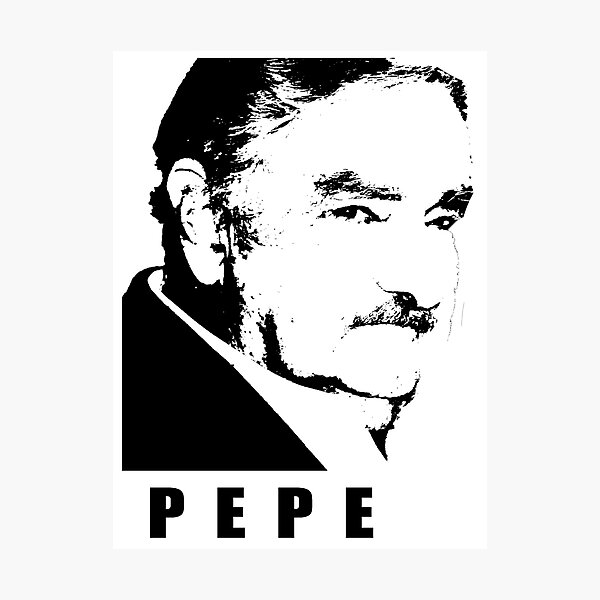 Pepe Mujica Fotodruck