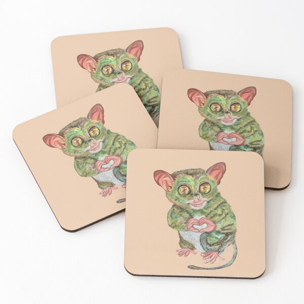 Item preview, Philippine Tarsier Portrait (Soft Pastel Painting)  designed and sold by MariaSibireva.