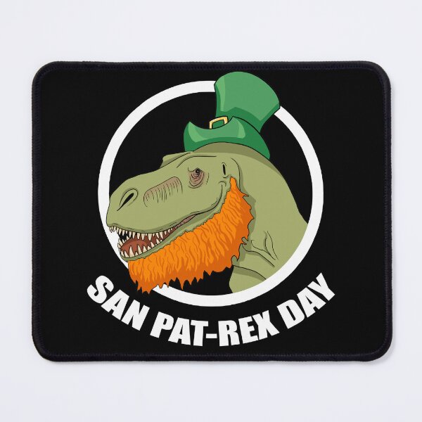 Item preview, saint pat-rex, funny saint patrick design designed and sold by landscapeworlds.