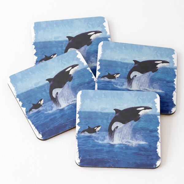 Item preview, Orca Painting, Watercolor Painting, Whale Painting designed and sold by Mugiwara107.
