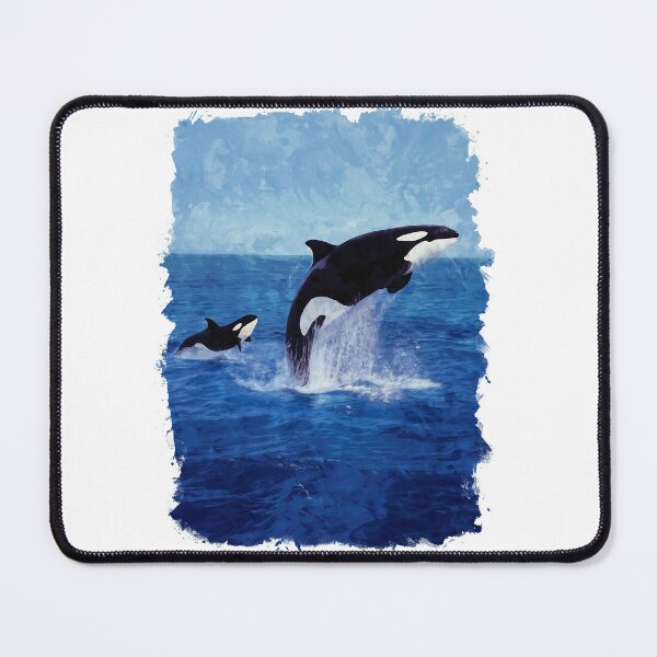 Ocean Animal Diamond Painting, Killer Whale And Dolphins, Full Square/–  Diamond Paintings Store