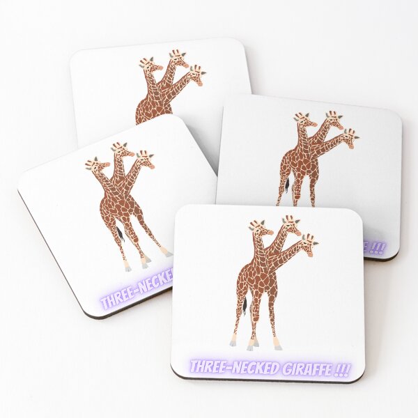 Item preview, Three-necked giraffe  designed and sold by CosmicStory.