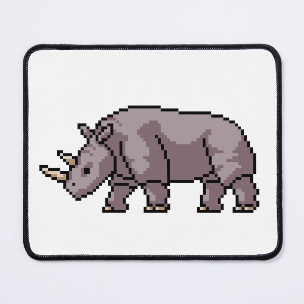 Item preview, rhinoceros Pixel Rhino designed and sold by Emil1993.