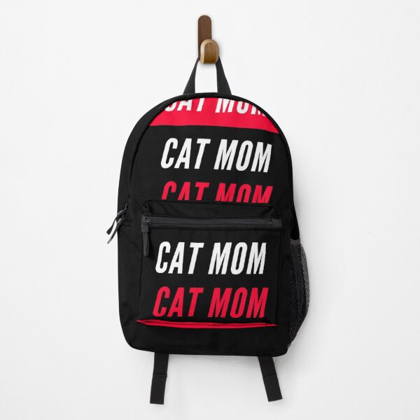 Item preview, Cat Mom Red and White designed and sold by Catspeople.