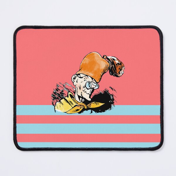 Item preview,  who grins happily and contentedly. On a colored striped outfit, the lovable illustration spreads fun and good mood among children and adults.
I look forward to your visit to my Redbubble shop at mauswohn.redbubble.com
Here you will find creative works  designed and sold by Mauswohn.