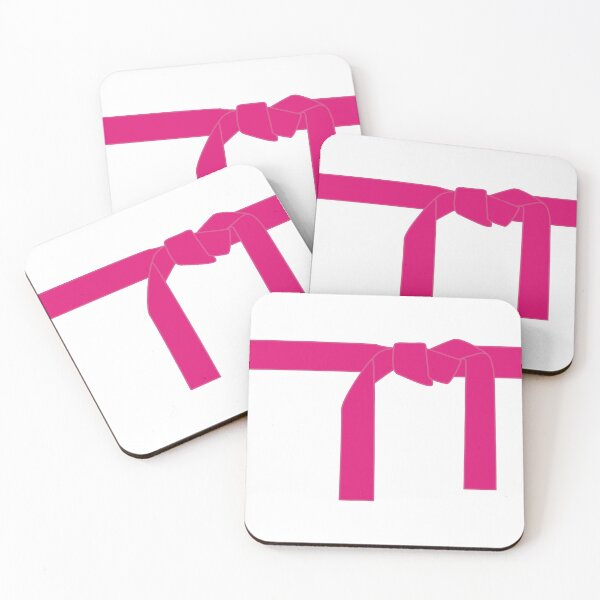 Item preview, Pink belt designed and sold by clients.