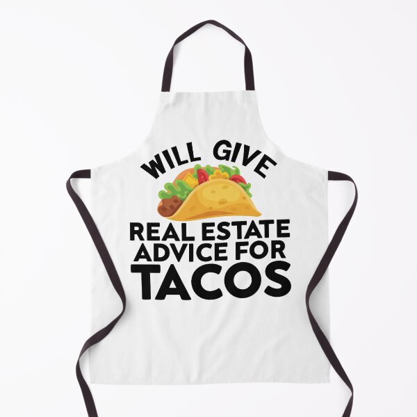 Item preview, Will Give Real Estate Advice for Tacos Funny Tacos Food T-Shirt designed and sold by Cooltees4u1.
