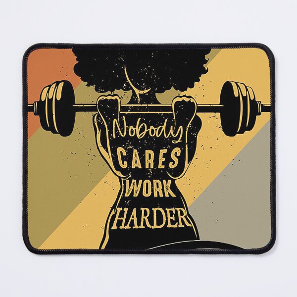 Item preview, Nobody cares work harder gym lover designed and sold by KravecUziel.
