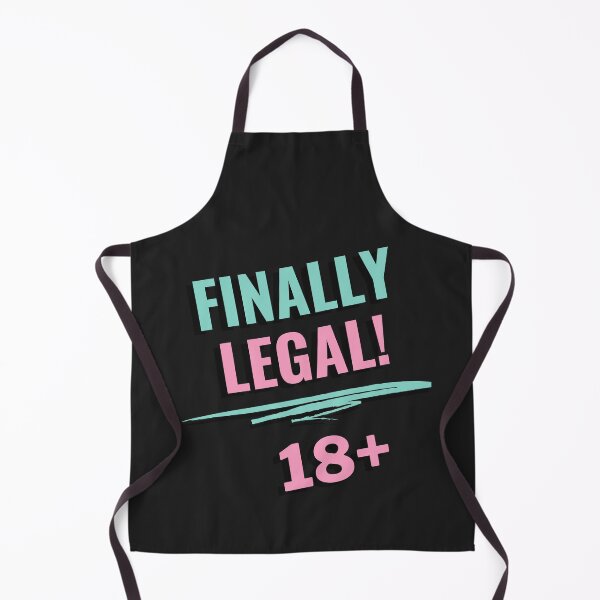 Item preview, Finally Legal 18 plus Happy Birthday designed and sold by Nepaz-Designs.