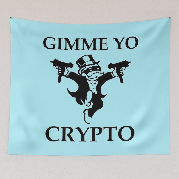 Item preview, Gimme yo Crypto  designed and sold by Jascha Ata.