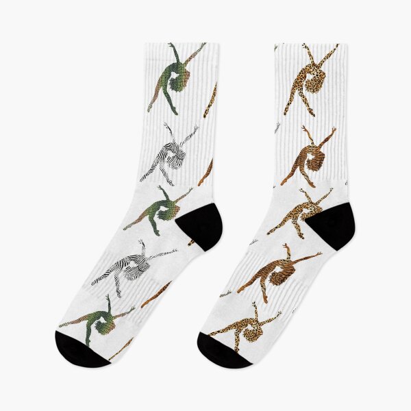 Item preview, LYRICAL BALLET - BALLERINA SILHOUETTES - ANIMAL PRINTS - STICKER PACK designed and sold by KoolDsignsDANCE.