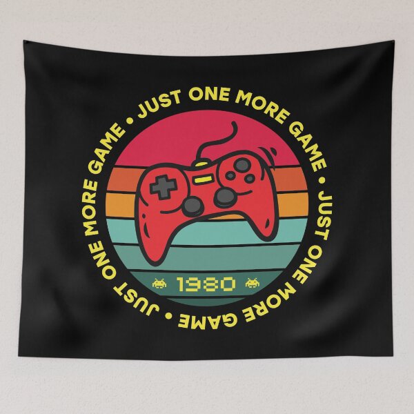 Item preview, Retro Gamer - Just one more game 1980 designed and sold by Store-Designify.