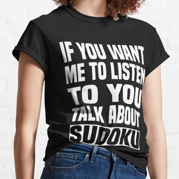 Item preview, Talk About Sudoku ,  Funny  Sudoku designed and sold by BIHI14.