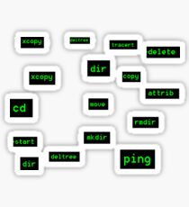 CMDCommandsv1.0 Sticker