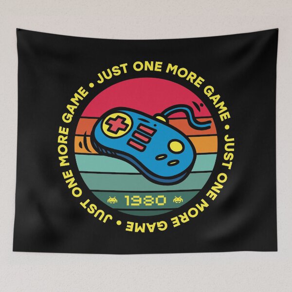Item preview, Retro Gamer - Just one more game 1980 designed and sold by Store-Designify.