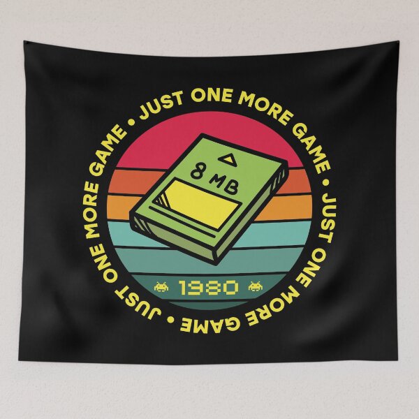 Item preview, Retro Gamer - Just one more game 1980 designed and sold by Store-Designify.