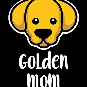 Artwork thumbnail, Golden Mom Kawaii Golden Retriever Dog Owner by brandoseven