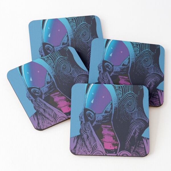 Item preview, Tali'Zorah from Mass Effect pop art inspired portrait designed and sold by picapicaDesign.