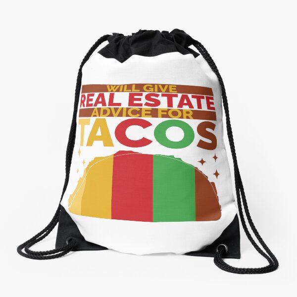 Item preview, Will Give Real Estate Advice For Tacos designed and sold by Styler Design.