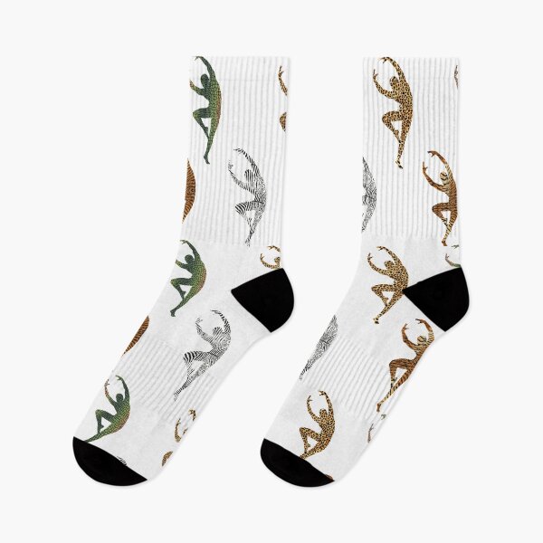 Item preview, LYRICAL BALLET - MALE DANCER SILHOUETTES - ANIMAL PRINTS - STICKER PACK designed and sold by KoolDsignsDANCE.