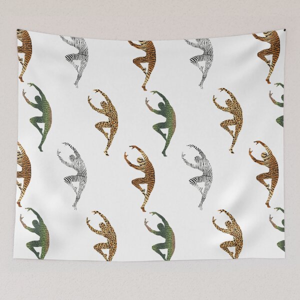 Item preview, LYRICAL BALLET - MALE DANCER SILHOUETTES - ANIMAL PRINTS - STICKER PACK designed and sold by KoolDsignsDANCE.