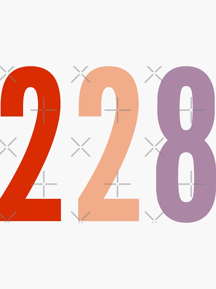 228 area code zip code location light pastelle | Sticker