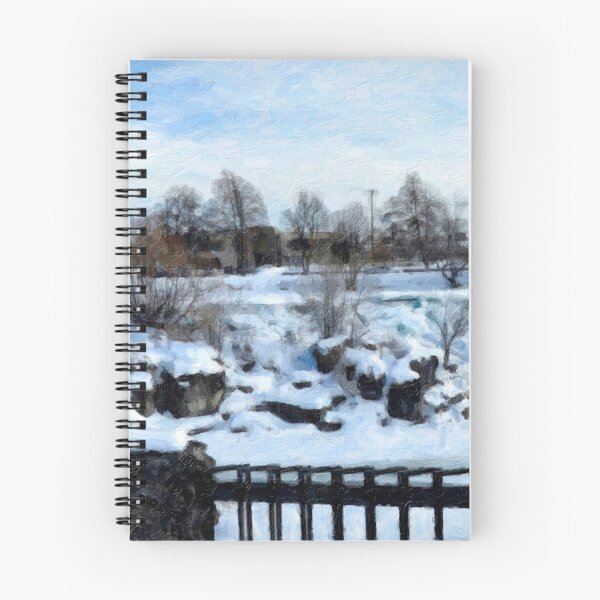 Item preview, Idaho Falls - Winter Ice designed and sold by IMAGETAKERS.