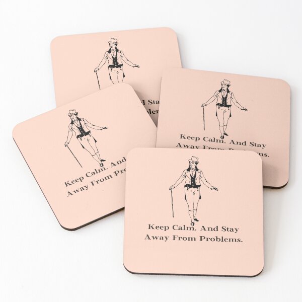 Item preview, Keep Calm and Stay Away From Problems designed and sold by Freihalt.