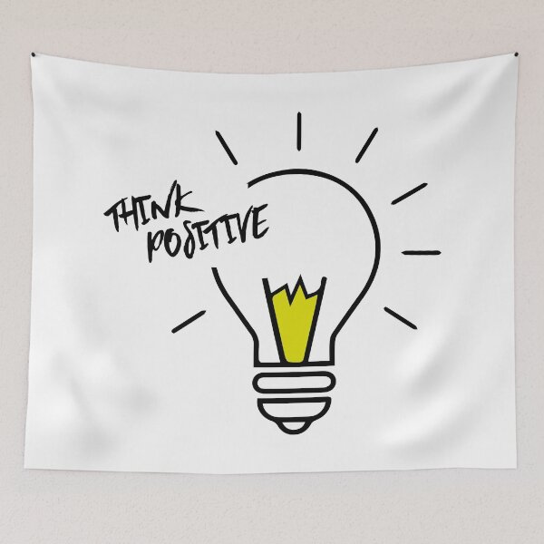 Item preview, think positive designed and sold by THE OTAKU SHOP.