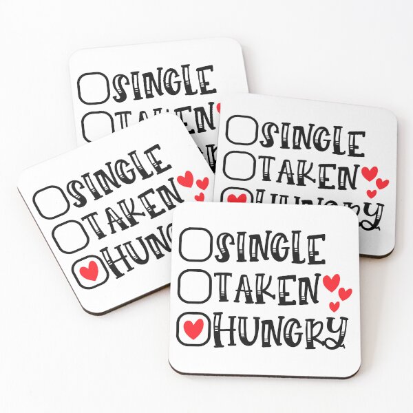Item preview, Single, Taken, Hungry White designed and sold by adolfobusmente.