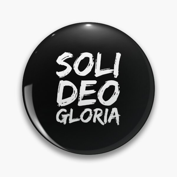 Item preview, Glory To God Alone Quote Reformation Gift Soli Deo Gloria designed and sold by celestekey.