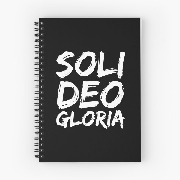 Item preview, Glory To God Alone Quote Reformation Gift Soli Deo Gloria designed and sold by celestekey.