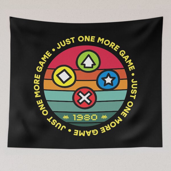 Item preview, Retro Gamer - Just one more game 1980 designed and sold by Store-Designify.