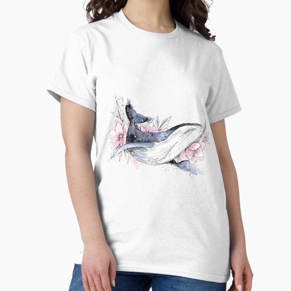 Item preview, Humpback Whale With Flowers | Whale With Flowers designed and sold by EPOOCH.