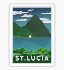 St. Lucia Sticker