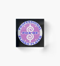 TV Game Show - TPIR (The Price Is...)Pro Plinko Player Acrylic Block